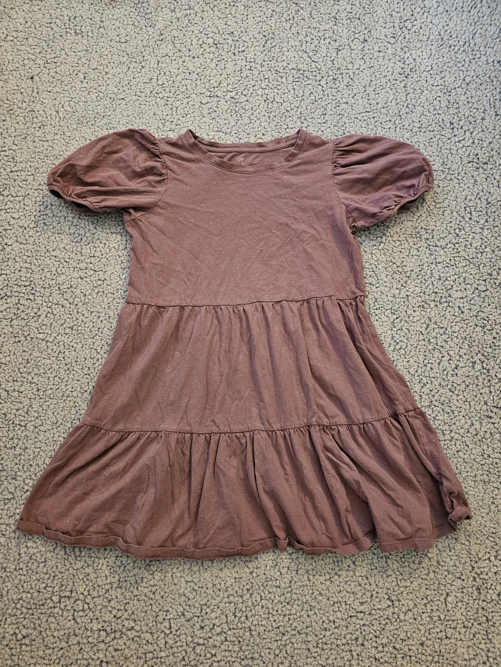 GAP Kids Purple Tiered Dress